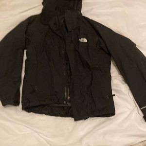 Women’s black the north east highland winter jacket, size small